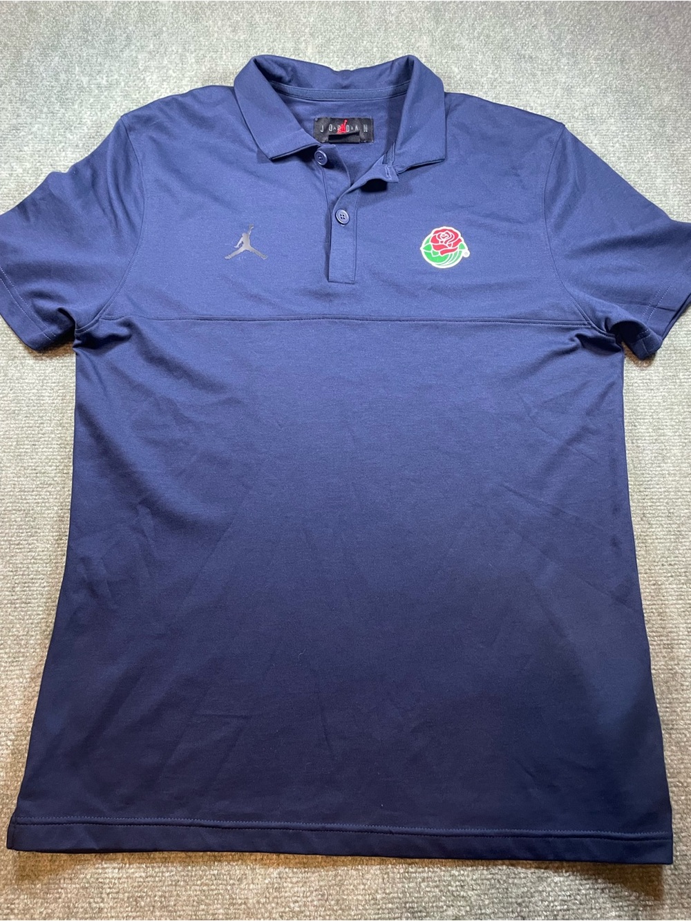 Jordan Navy Polo Rose Bowl